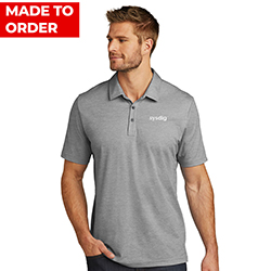 MEN'S TRAVISMATHEW GREY HEATHER POLO