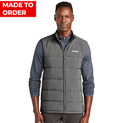 MEN'S TRAVISMATHEW GREY PUFFER VEST