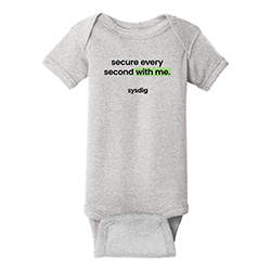 HEATHER GREY BABY ONESIE