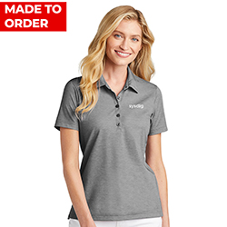 LADIES TRAVISMATHEW GREY HEATHER POLO